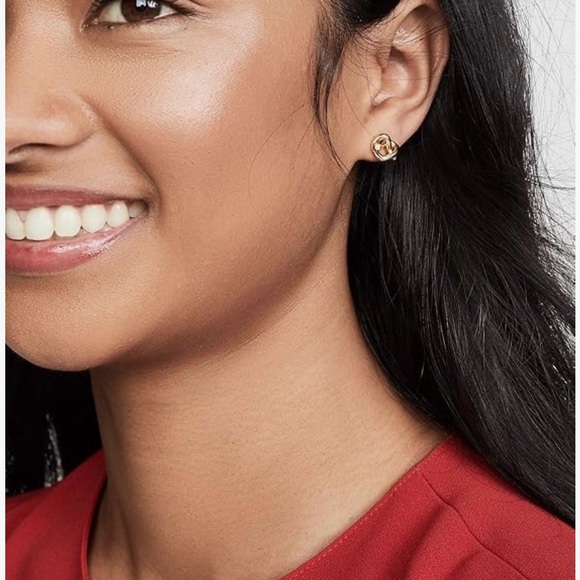 Kate Spade ♠️ Women’s Sailor’s knit stud earrings NWT Style - Picture 1 of 7